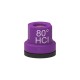 Boquilla HCI80 turbulencia cerámica 80º ASJ Morada 5 uds