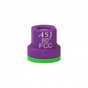 Boquilla FCC cerámica cono lleno 80º ASJ Morada 5 uds
