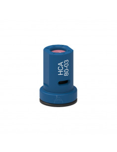Boquilla HCA turbulencia cerámica antideriva 80º ASJ Azul 5 uds