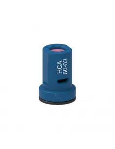 Boquilla HCA turbulencia cerámica antideriva 80º ASJ Azul 5 uds
