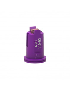 Boquilla ATC doble chorro cerámica antideriva 110º ASJ Morada 5 uds