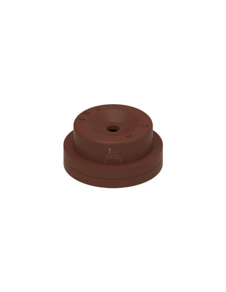 Boquilla HC cónica 80º ASJ Marrón 10 uds