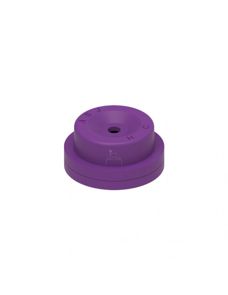 Boquilla HC cónica 80º ASJ Morada 10 uds