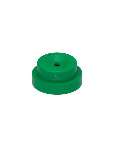 Boquilla HC cónica 80º ASJ Verde 10 uds