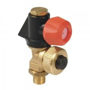 Portaboquilla giratorio simple atomizador con antigota y cabezal plástico