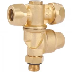 Portaboquilla giratorio doble con antigota sin boquillas