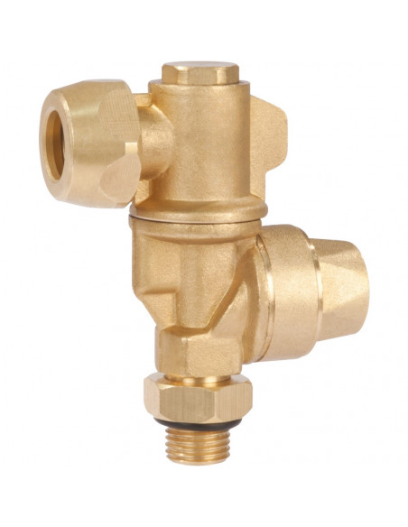 Portaboquilla giratorio simple con antigota sin boquilla