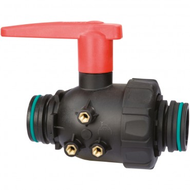 Válvula de bola 2 vías flujo interrumpido palanca alta modular T5