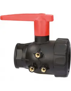 Válvula de bola 2 vías palanca alta H 1/2"