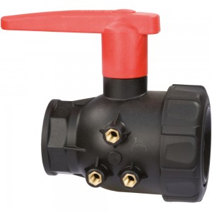 Válvula de bola 2 vías palanca alta H 1/2"