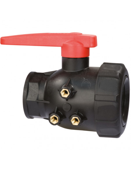 Válvula de bola 2 vías palanca estándar H 3/4"