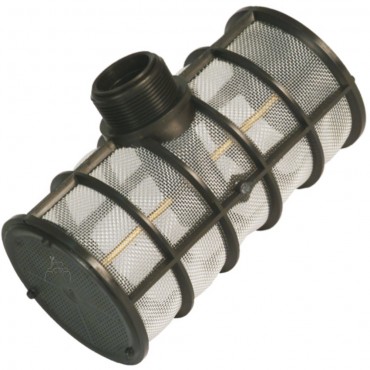 Filtro de fondo en T con enlace de rosca M 1 1/4"