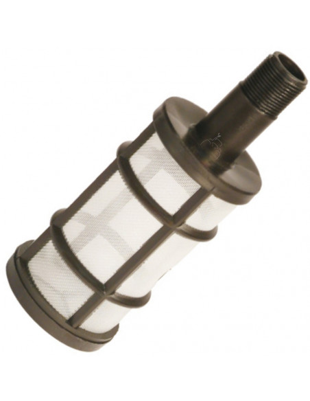 Filtro de fondo vertical con enlace de rosca M 3/4"