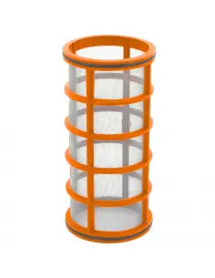 Malla de filtro aspiración Ø 38 x 125 mm 150 Mesh Naranja