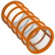 Malla de filtro aspiración Ø 38 x 125 mm 150 Mesh Naranja