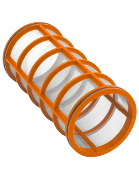 Malla de filtro aspiración Ø 38 x 125 mm 150 Mesh Naranja