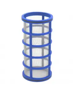 Malla de filtro aspiración Ø 70 x 220 mm 50 Mesh Azul