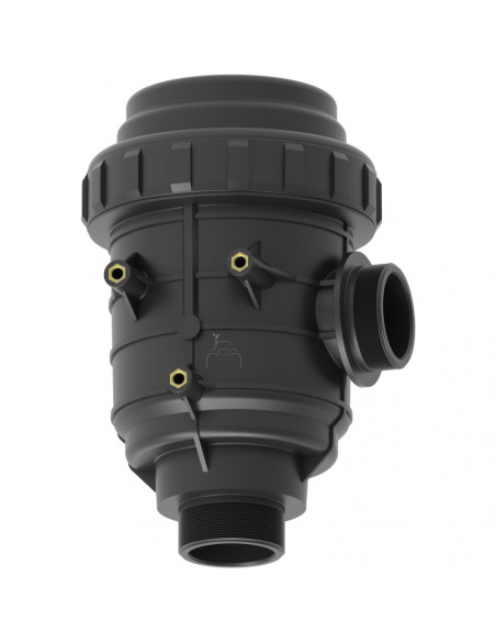 Filtro de aspiración con válvula M 2" x 27 mm 220 L/min