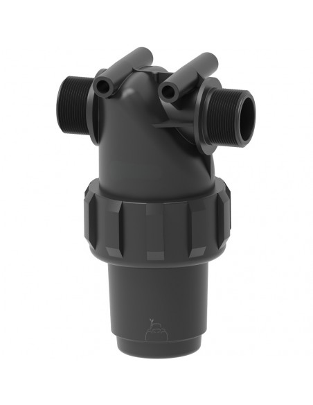 Filtro en línea rosca macho 1" 80 Mesh 160 L/min
