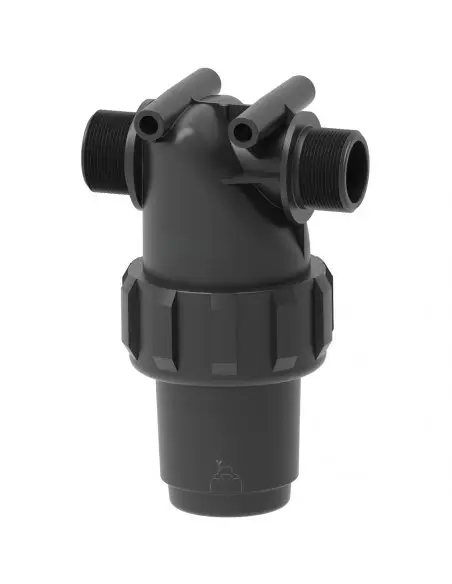 Filtro en línea rosca macho 1" 50 Mesh 160 L/min