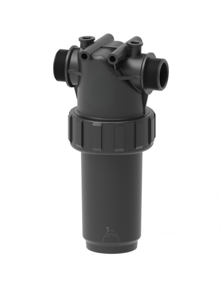 Filtro en línea rosca macho 1 1/2" 50 Mesh 280 L/min