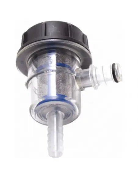 Filtro Aspiración Transparente 20 L/Min - 50 5D Acople rápido