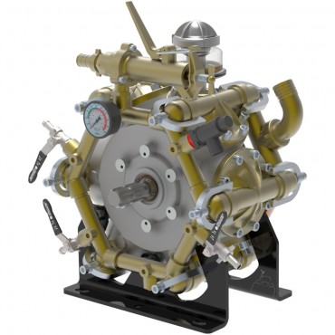 Bomba membrana IDS 2200 NBR M - M 1 3/8" sin mando Comet
