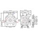 Bomba Membrana IDS 960 NBR M-M 1 3/8" Comet