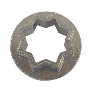 Separador de estrellas de cosechadora de almendras fabricado aluminio