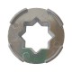 Separador de estrellas de cosechadora de almendras fabricado aluminio