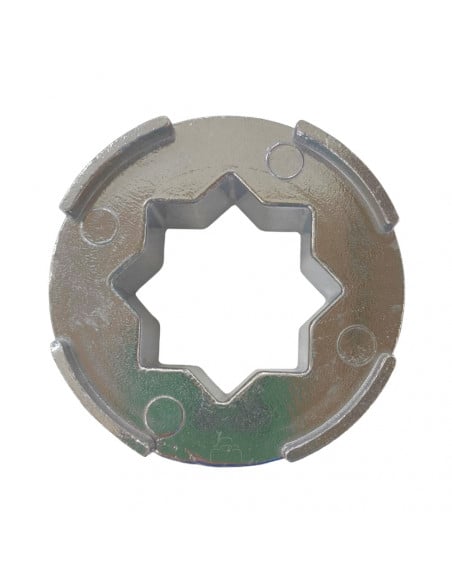 Separador de estrellas de cosechadora de almendras fabricado aluminio