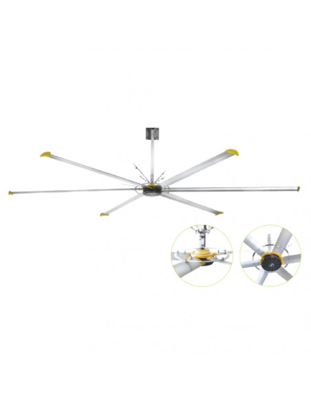 Ventilador industrial de techo RHINOAIR