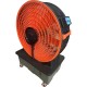 Ventilador de pie transportable plástico con depósito de agua 600 W