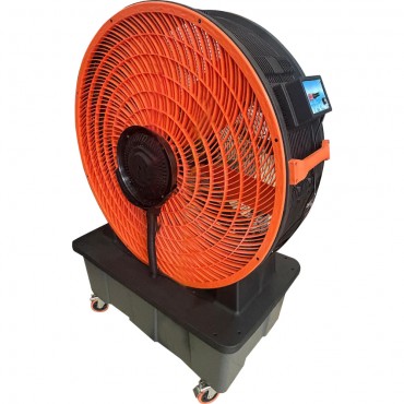 Ventilador de pie transportable plástico con depósito de agua 600 W