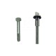 Tubo de purga y tornillo l 57mm