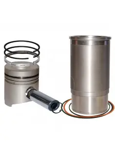 Juego de camisas para pistón ø 102 mm - axe ø 35 mm