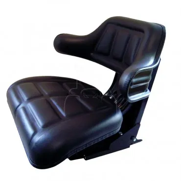 Asiento suspensión mecánica color negro