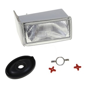 Faro optico delantera - 185 x 105 mm - dcha.
