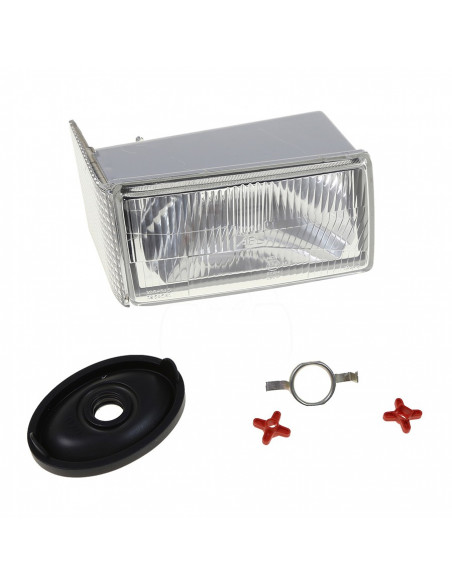 Faro optico delantera - 185 x 105 mm - dcha.