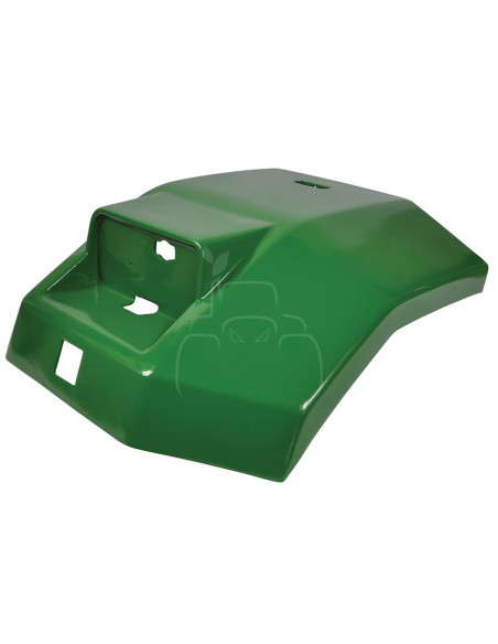 Guardabarros extension con soporte de placa - plastico izquierda