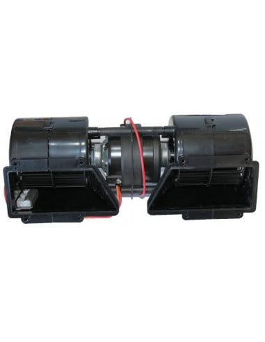 Electro Ventilador aire centrífugo SPAL 24v 3 ejes 2 vel. para cabinas 005-B46-02