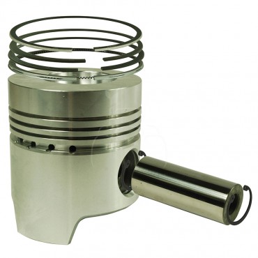 Pistón con aros ø 105 mm - est.