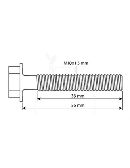 Tornillo de biela m11 x 1.5 mm - l 56 mm