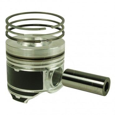 Pistón con aros ø 105 mm - est.