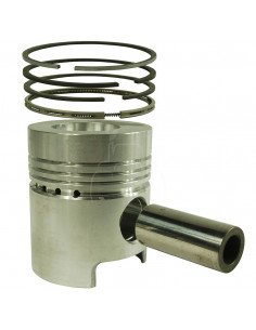 Pistón con aros ø 100 mm - est.