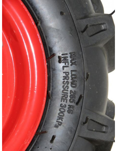 Rueda Agrícola 400x8 MTZ-500, MTZ-900 Rojas