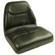 Asiento piel sintética color negro
