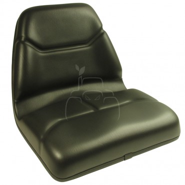 Asiento piel sintética color negro