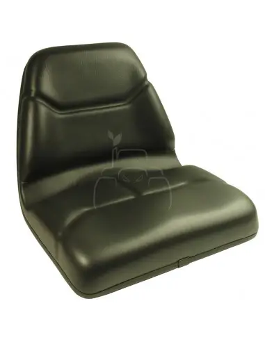 Asiento piel sintética color negro