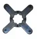 Estrella peladora almendra universal Simple Blanda 170mm cuadrado 40mm